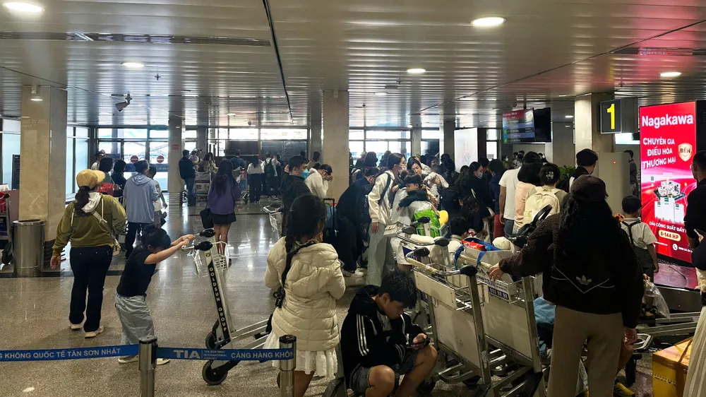 Hôm nay, sân bay Tân Sơn Nhất đón khoảng 150.000 hành khách 