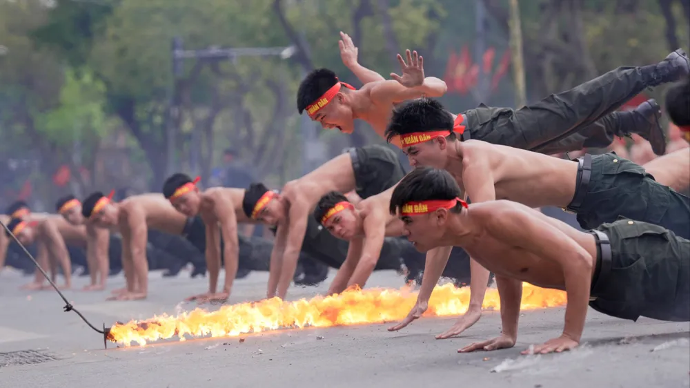 Ấn tượng với lễ tổng duyệt "Vinh quang Công an nhân dân Việt Nam"