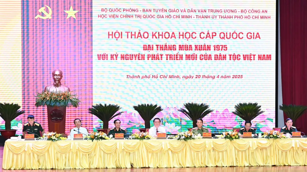 Khai mạc hội thảo khoa học cấp quốc gia về Đại thắng mùa Xuân 1975