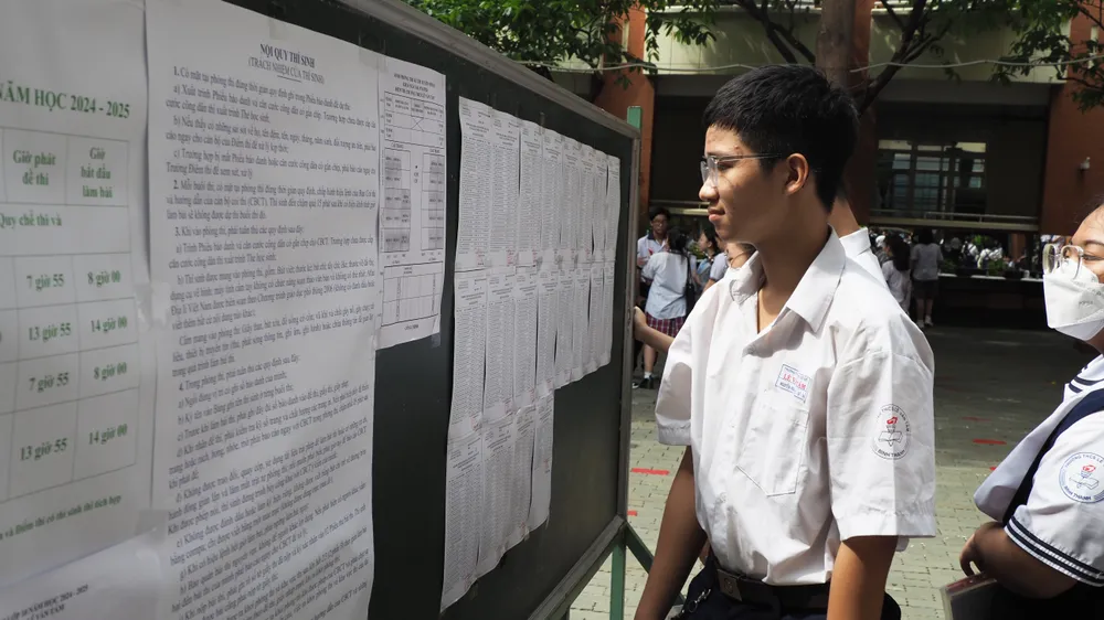 TPHCM: Trường THPT Mạc Đĩnh Chi dẫn đầu số lượng học sinh đăng ký nguyện vọng 1