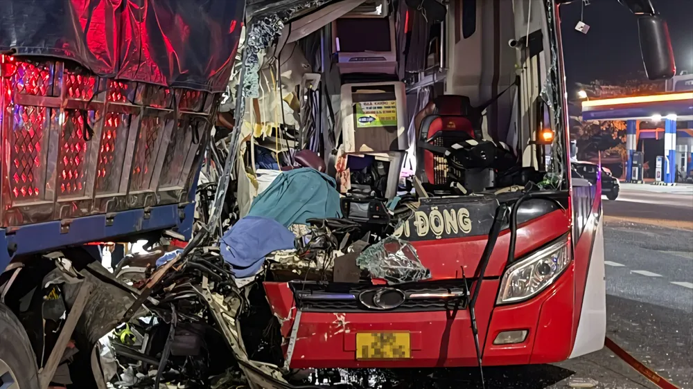 Hiện trường vụ tai nạn