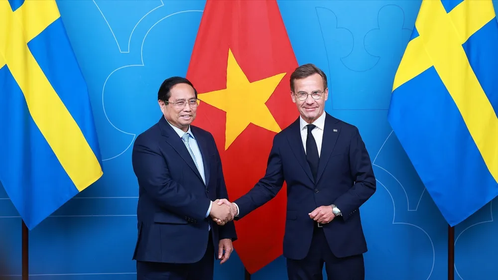Việt Nam - Thụy Điển: Phấn đấu đưa kim ngạch thương mại hai chiều lên 3 tỷ USD