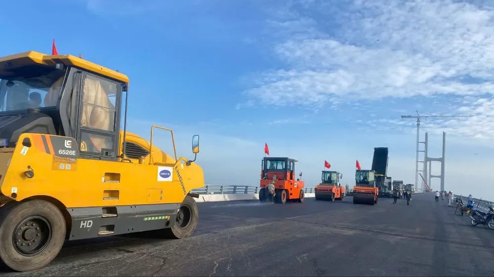 Hoàn thành Dự án cầu Rạch Miễu 2 vào đầu tháng 8-2025