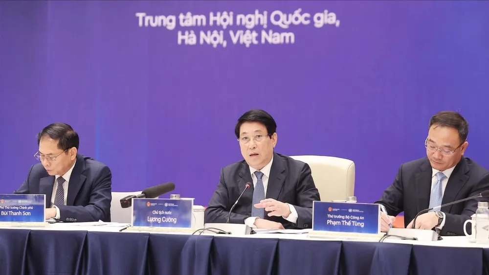 Chủ tịch nước Lương Cường chủ trì tổng duyệt lễ mở ký Công ước Liên hợp quốc về chống tội phạm mạng
