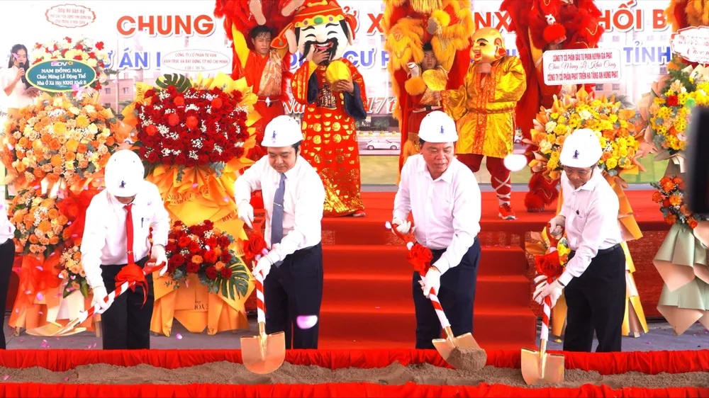 Dự án chung cư nhà ở xã hội NXH2 - khối B sẽ cung cấp 416 căn hộ chung cư cho người có thu nhập thấp