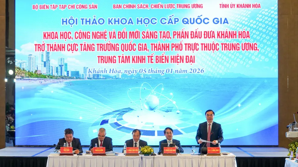 KH-CN và đổi mới sáng tạo là động lực quan trọng thúc đẩy Khánh Hòa phát triển 