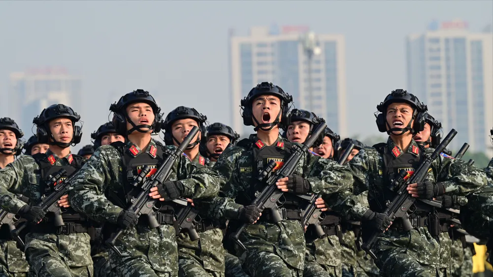 Tổng duyệt diễn tập phương án bảo vệ an ninh trật tự Đại hội Đảng lần thứ XIV