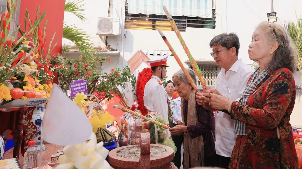Lễ giỗ 38 liệt sĩ hy sinh trong cuộc Tổng tiến công và nổi dậy Xuân Mậu Thân 1968