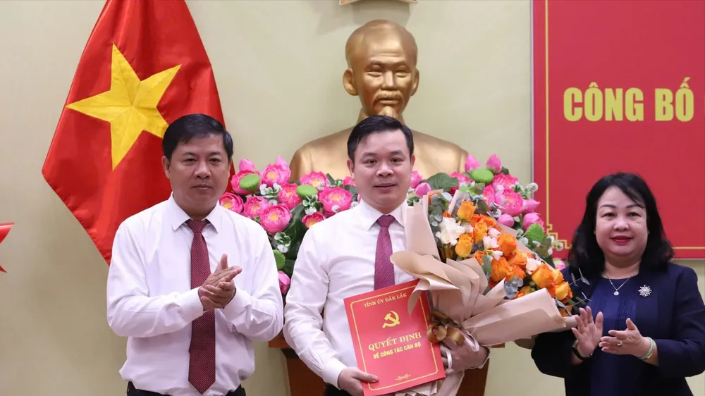 Ông Đỗ Hữu Huy được chỉ định làm Bí thư Đảng ủy UBND tỉnh Đắk Lắk