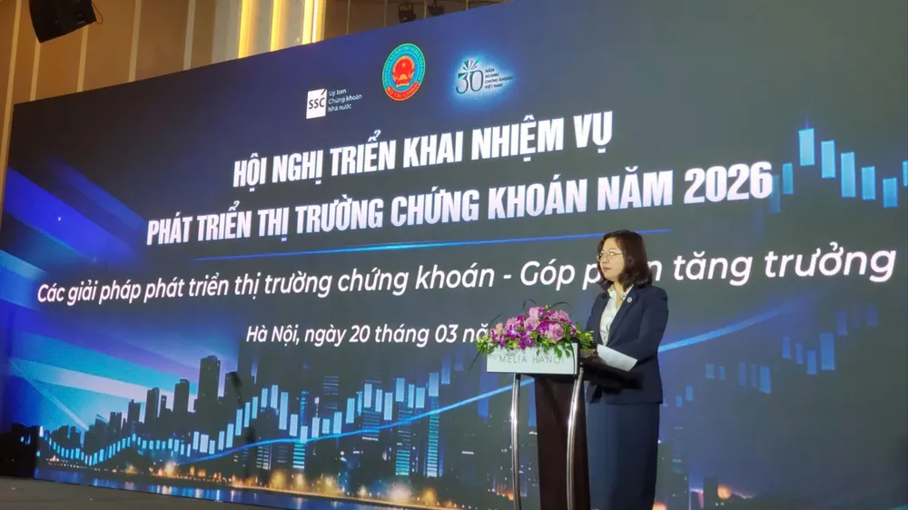 Hai giải pháp trọng tâm phát triển thị trường chứng khoán năm 2026