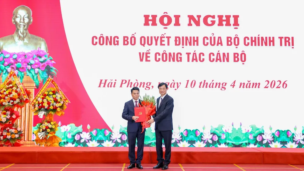 Đồng chí Lê Ngọc Châu giữ chức Bí thư Thành ủy Hải Phòng nhiệm kỳ 2025 - 2030