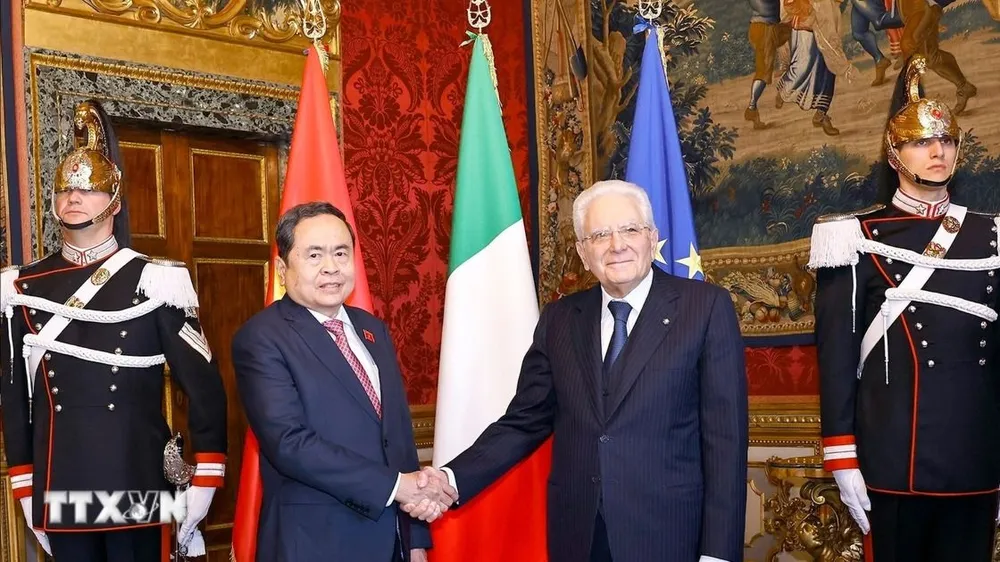 Việt Nam - Italy nhất trí tăng cường ủng hộ lẫn nhau tại các tổ chức quốc tế