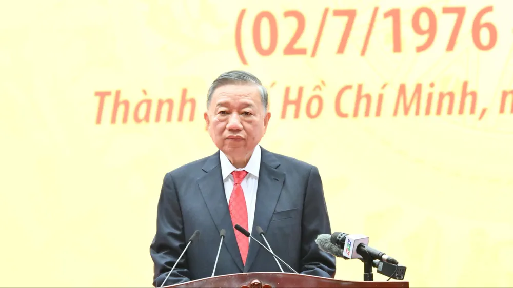 Toàn cảnh Lễ kỷ niệm 50 năm Ngày Thành phố Sài Gòn - Gia Định vinh dự mang tên Chủ tịch Hồ Chí Minh