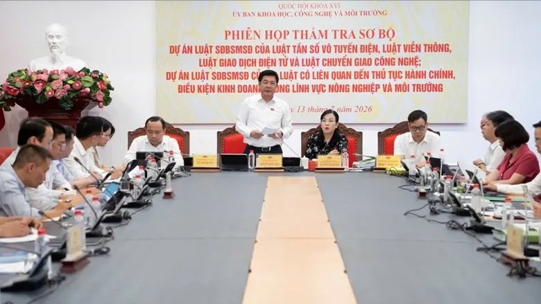Phó Chủ tịch Quốc hội Nguyễn Hồng Diên phát biểu chỉ đạo. Ảnh: CẨM HÀ 