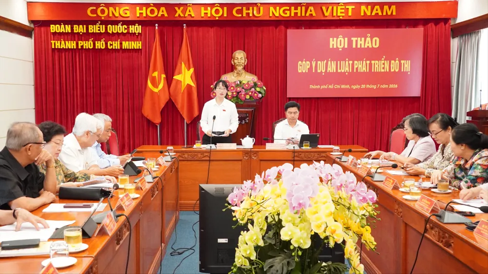 TPHCM đề xuất Luật Phát triển đô thị có hiệu lực từ 1-10