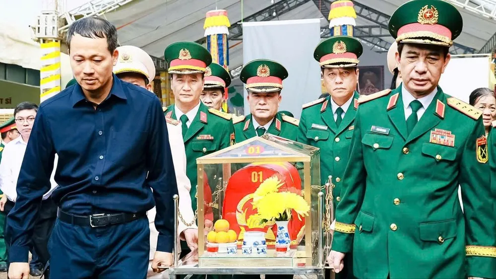 Triển khai tìm kiếm, quy tập hài cốt liệt sĩ tại khu vực xã Minh Đức, TP Đồng Nai