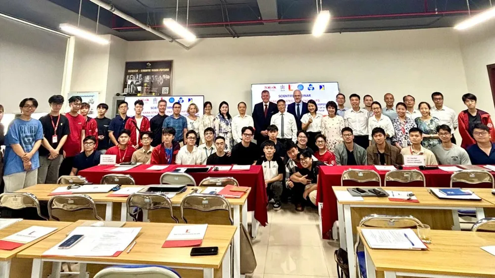 Sinh viên Đại học Bách khoa Hà Nội. Ảnh: HUST