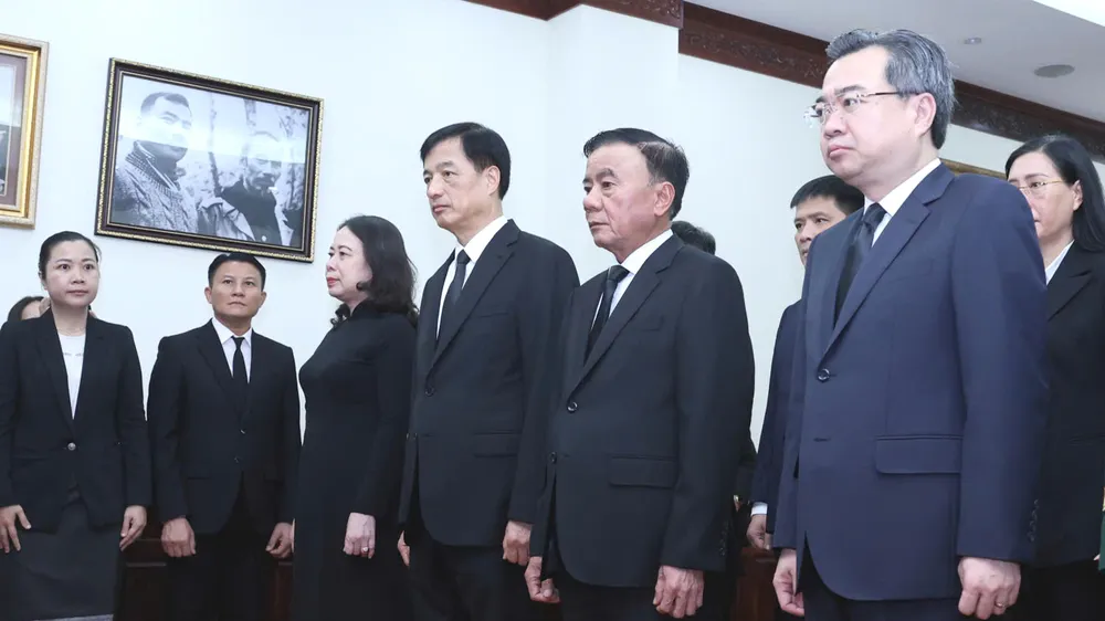 Thường trực Ban Bí thư Trần Cẩm Tú sẽ dự Lễ truy điệu đồng chí Saysomphone Phomvihane