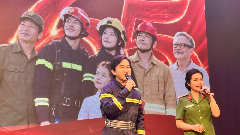 Nghệ sĩ TPHCM tri ân người lính PCCC và CNCH