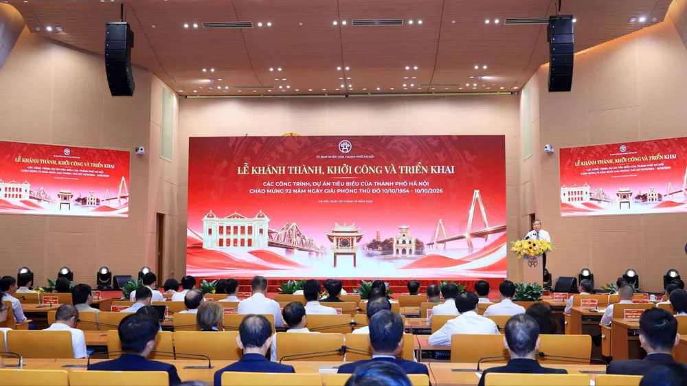 Hà Nội công bố 292 công trình, dự án với tổng vốn gần 385.000 tỷ đồng dịp 10-10