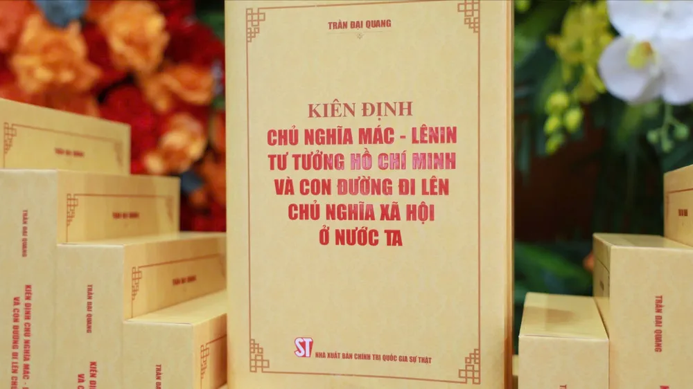 Ra mắt sách tuyển chọn 70 tác phẩm của cố Chủ tịch nước Trần Đại Quang