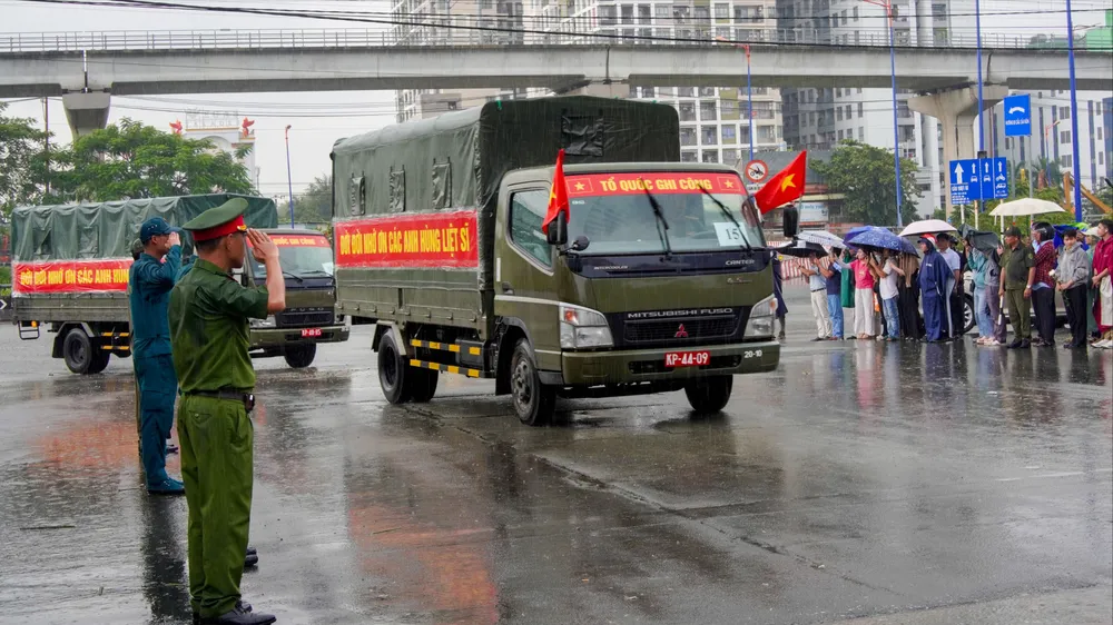 Hoàn thành di chuyển 731 hài cốt liệt sĩ về nơi an nghỉ
