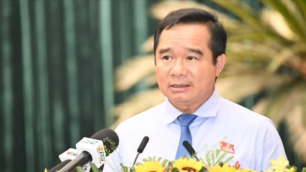 Chủ tịch UBND TPHCM Nguyễn Văn Được. Ảnh: VIỆT DŨNG