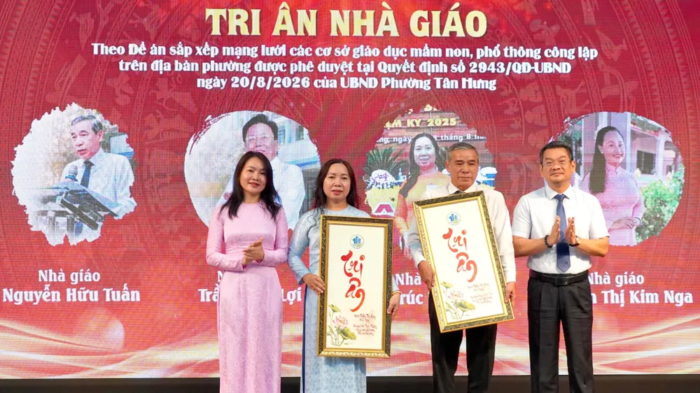 Ngành giáo dục phường Tân Hưng giữ vững chất lượng, đẩy mạnh chuyển đổi số