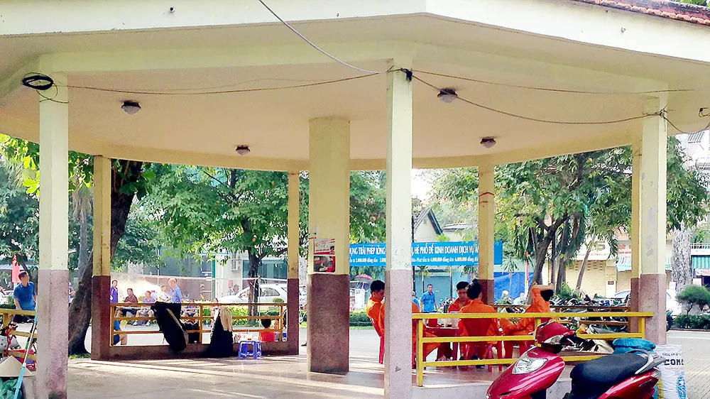 Mặt bằng công viên Âu Lạc không còn bị chiếm dụng