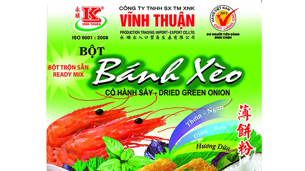 Bột Vĩnh Thuận - Hương vị tuyệt vời