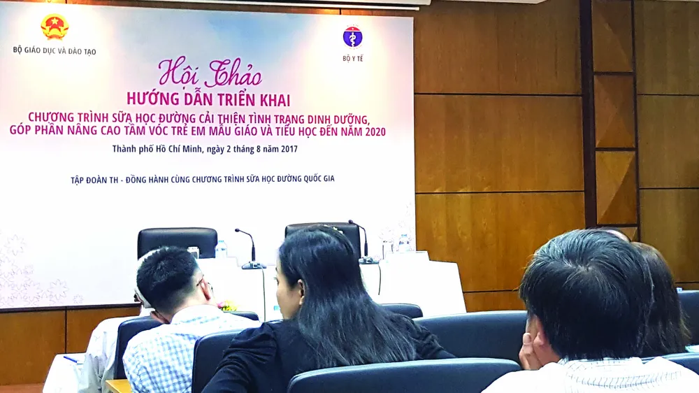 Chương trình Sữa học đường nỗ lực nâng cao tầm vóc của trẻ em Việt Nam