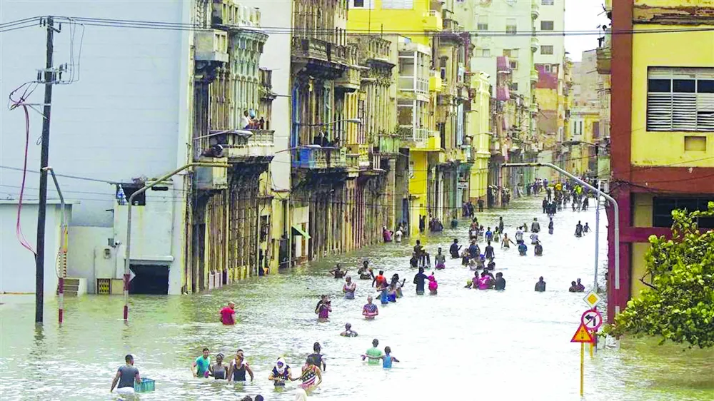 Bão Irma tấn công thành phố Havana (Cuba)