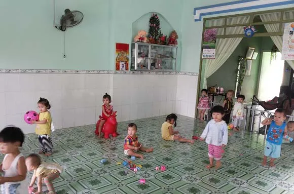 Khó quản nhóm trẻ gia đình