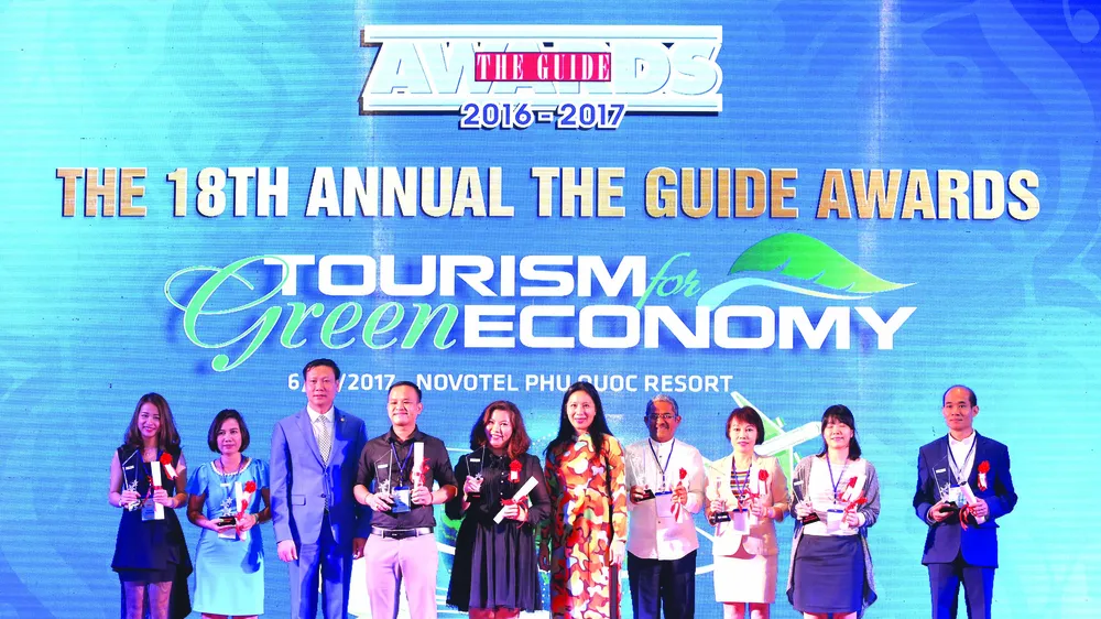 The Guide Awards tôn vinh các doanh nghiệp tiêu biểu có nhiều đóng góp cho sự phát triển du lịch nói riêng và kinh tế xã hội nói chung