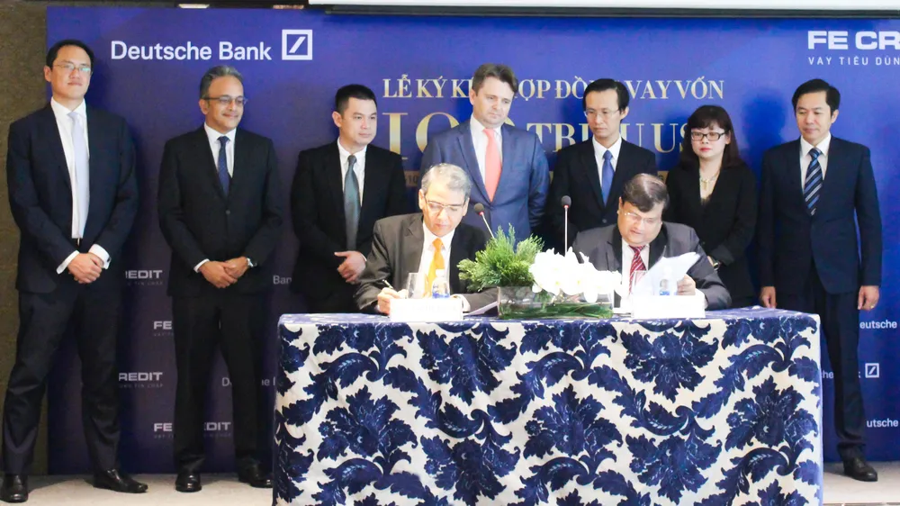 Deutsche Bank cung cấp khoản vay trị giá 100 triệu usd cho Fe Credit
