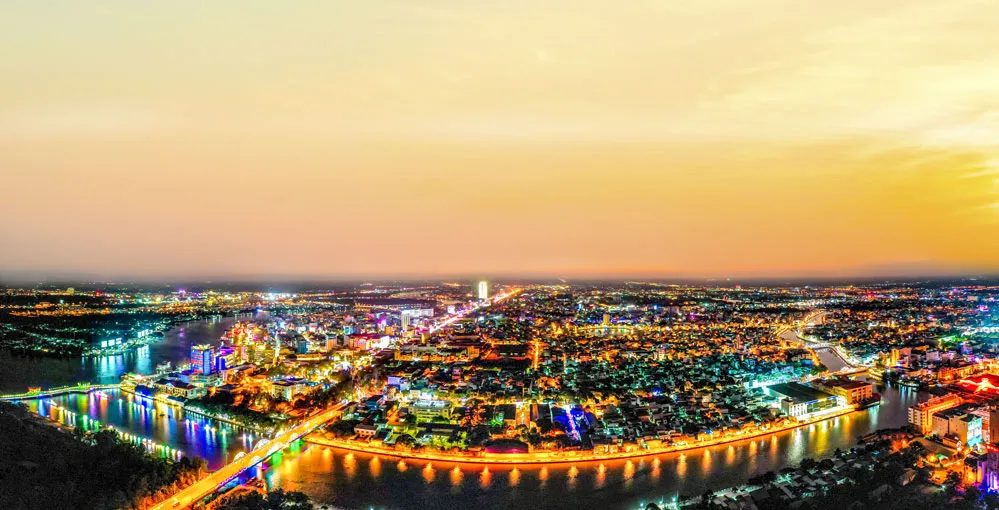 Một góc TP Cần Thơ về đêm
