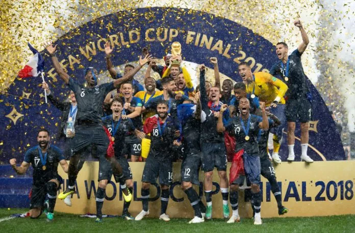 Tuyển Pháp đ0ăng quang ở World Cup 2018