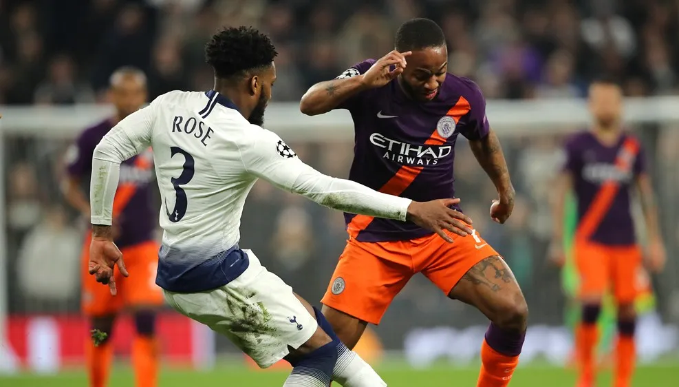 Danny Rose sẽ vất vả chống lại Raheem Sterling (Man City)