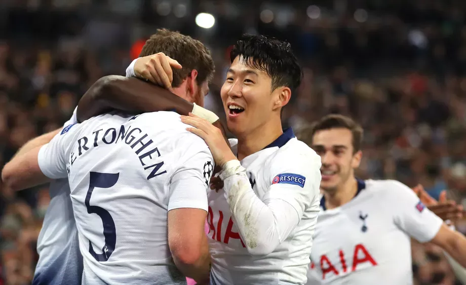 Niềm vui chiến thắng của Tottenham