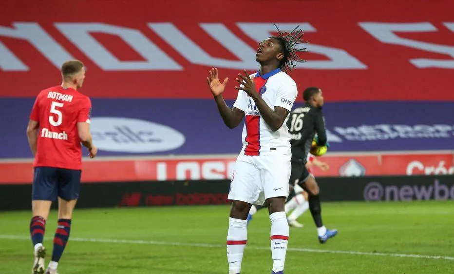 Moise Kean thất vọng vì bỏ lỡ cơ hội