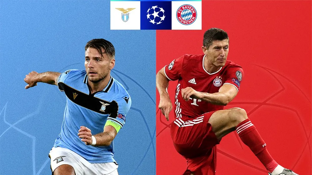 Ciro Immobile (Lazio) và Robert Lewandowski (Bayern)