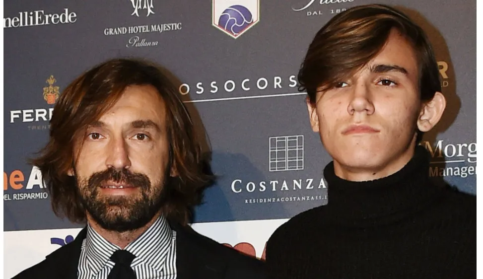 Abdrea Pirlo và con trai