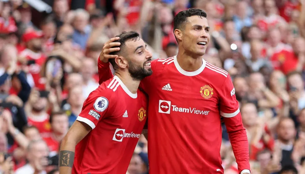 Ronaldo và Bruno Fernandes
