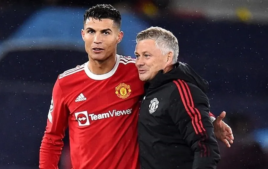 Ronaldo và HLV Solskjaer