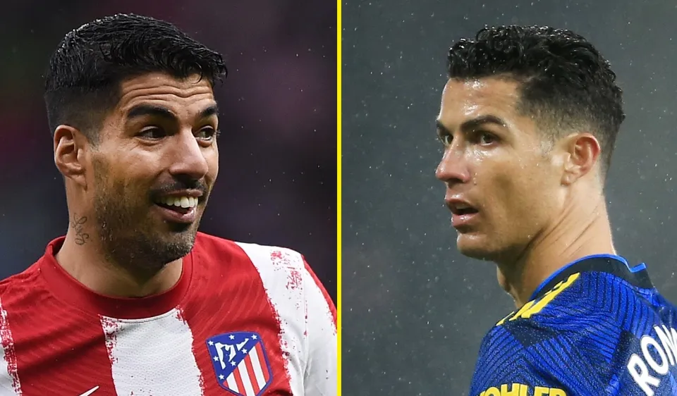 Luis Suarez và Cristiano Ronaldo
