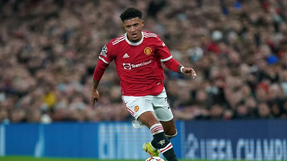 Jadon Sancho vẫn đang vất vả ở Man United