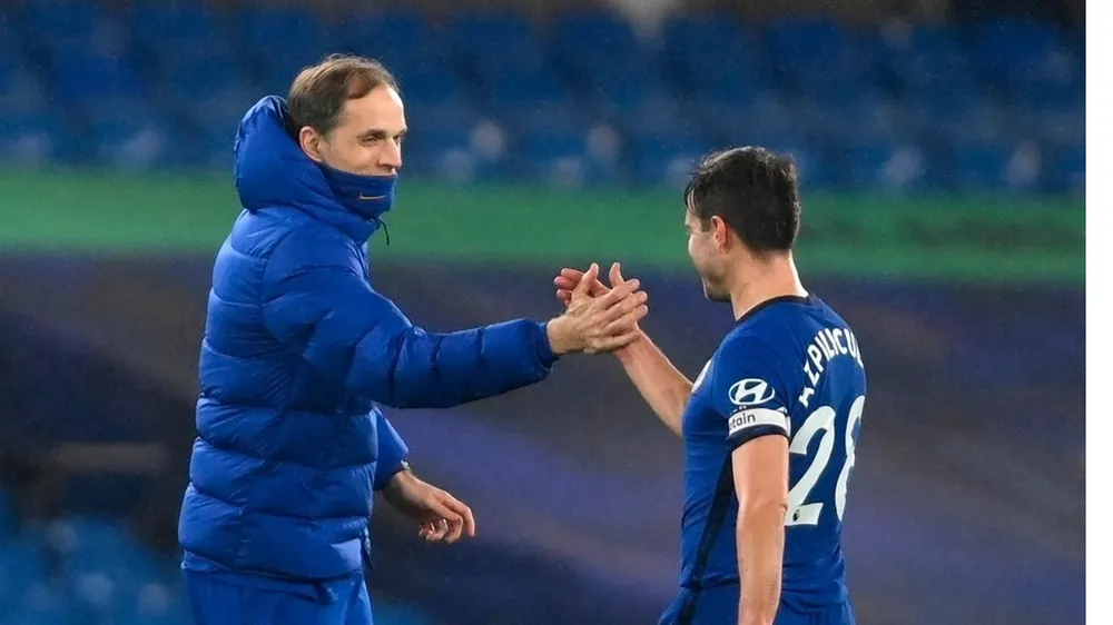 HLV Thomas Tuchel và Cesar Azpilicueta