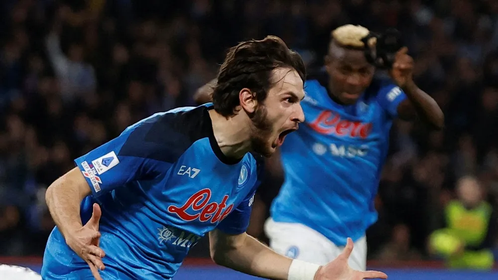 Kvicha Kravatskhelia sẽ là quân bài gây bất ngờ của Napoli