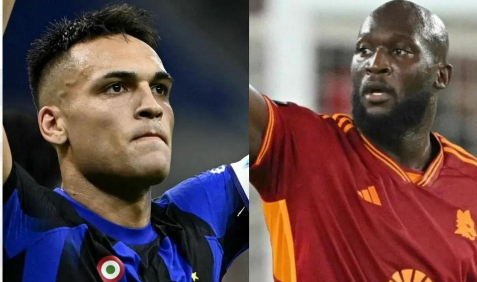 Lautaro Martinez và Romelu Lukaku