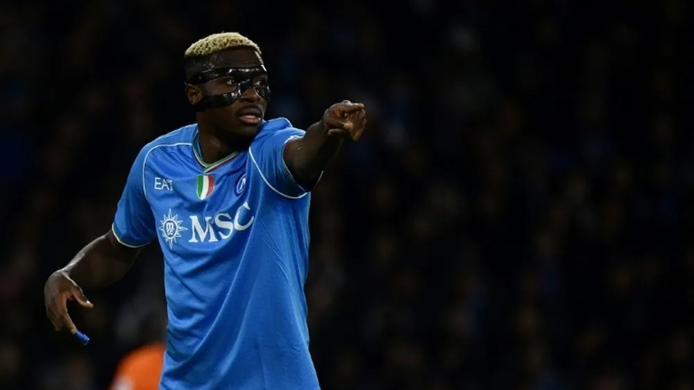 Tiền đạo Victor Osimhen là món hàng đắt giá của Napoli